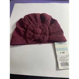 Baby Turban Maroon 6-12months